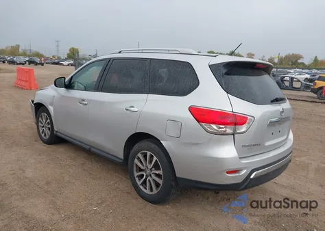 2016 Nissan Pathfinder Platinum/S/Sl/Sv z USA, uszkodzony, nr VIN 5N1AR2MN4GC616378